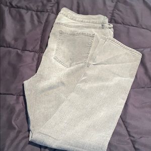 Grey Denim Jeans